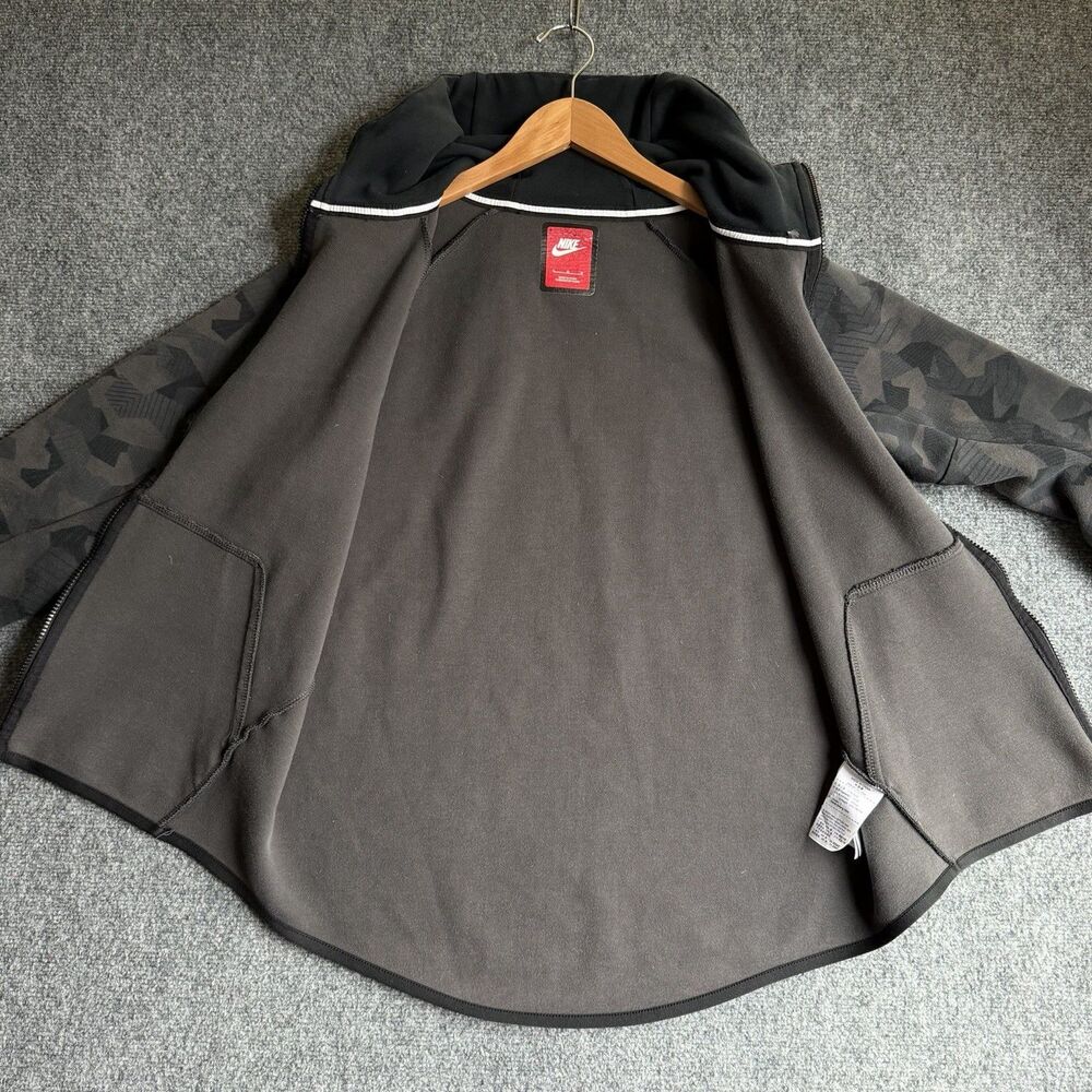 Nike Tech Fleece AOP Windrunner Camo Full Zip Hoodie 835867-021 Men’s L - Picture 7 of 14
